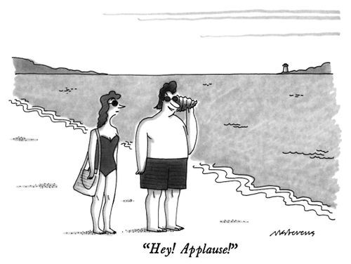 "Hey! Applause!"