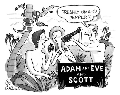 Adam and Eve and Scott