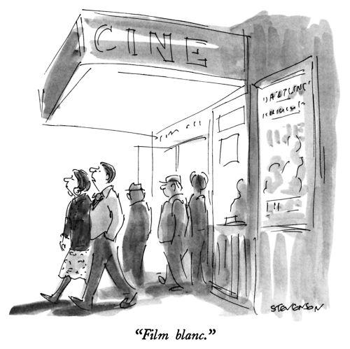 "Film blanc."