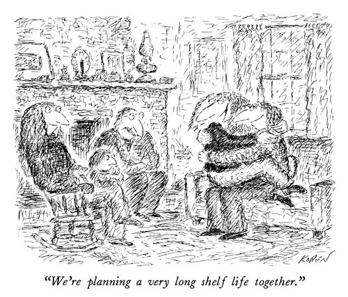 "We're planning a very long shelf life together."