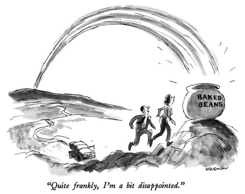 "Quite frankly, I'm a bit disappointed."
