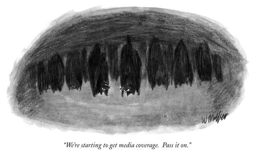 "We're starting to get media coverage. Pass it on."