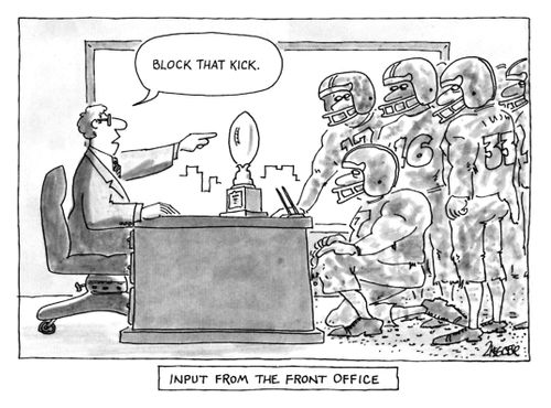 Input From The Front Office