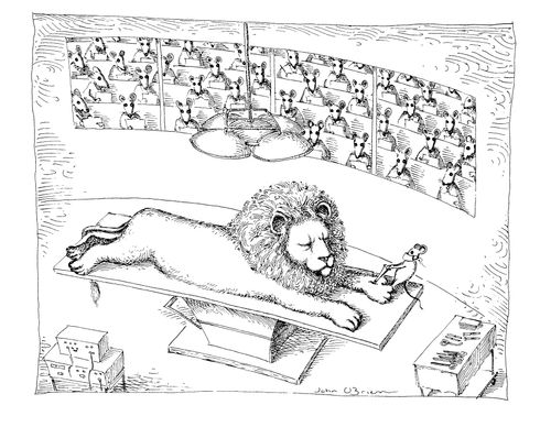 Thorn in a Lion's Paw
