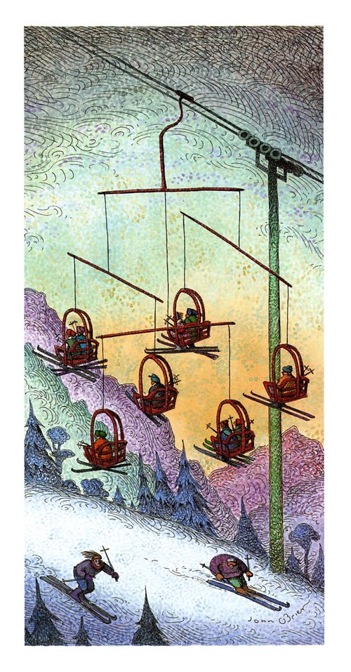 Ski lift mobile