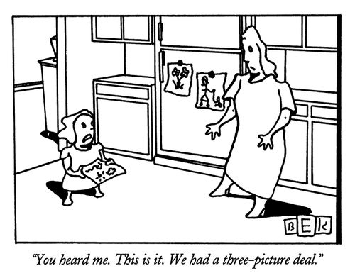 "You heard me. This is it. We had a three-picture deal."