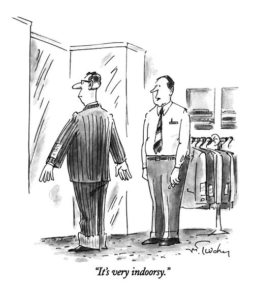 "It's very indoorsy."