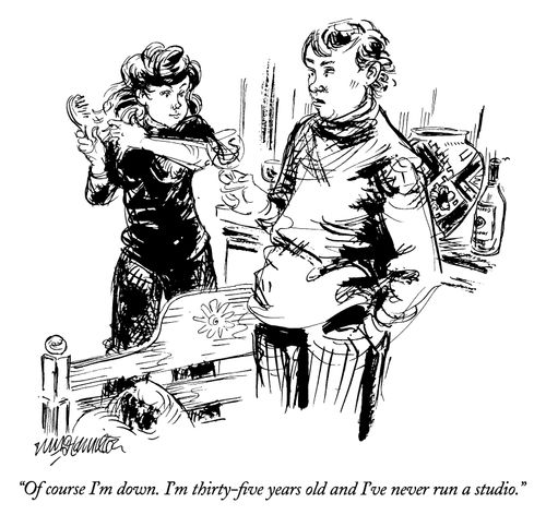 "Of course I'm down. I'm thirty-five years old and I've never run a studio."
