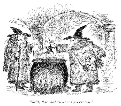 "Ulrich, that's bad science and you know it!"