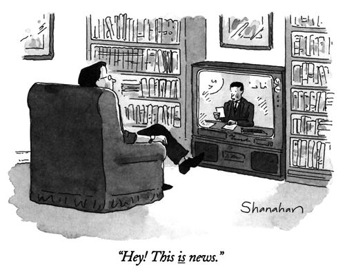 "Hey! This is news."