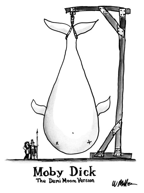 Moby Dick the Demi Moore Version
