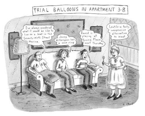 Trial Balloons in Apartment 3-B