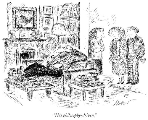 "He's philosophy-driven."