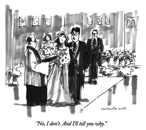 "No, I don't. And I'll tell you why."