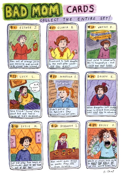 Bad Mom Cards - Collect The Whole Set!