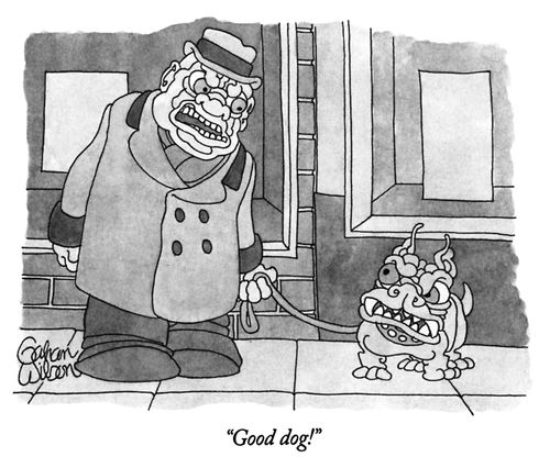 "Good dog!"