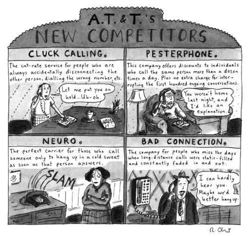 A.T.&T.'s New Competitors