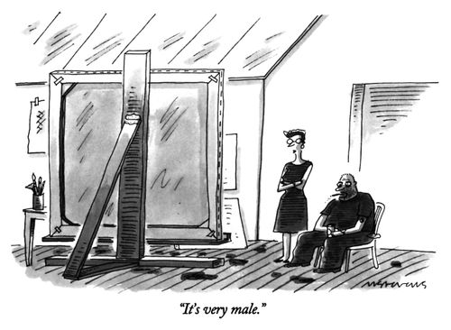 "It's very male."