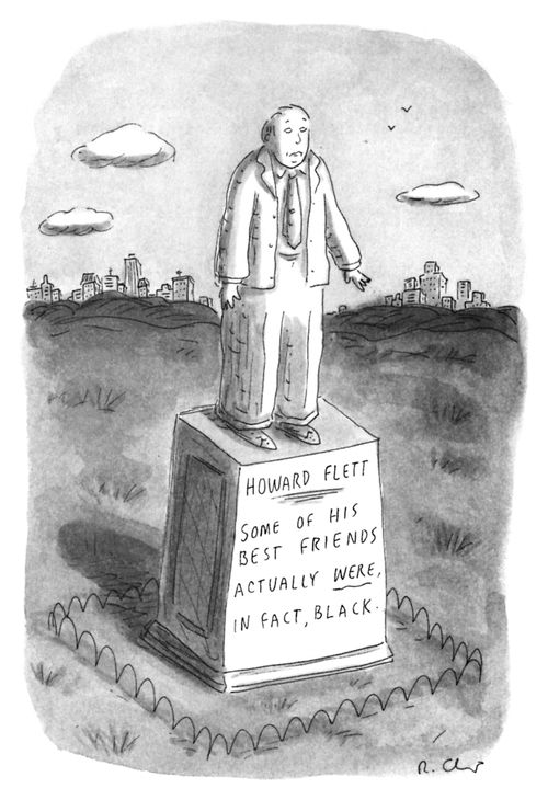 Howard Flett - Some of his best friends actually were, in fact, black.