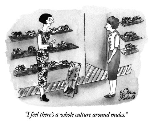 "I feel there's a whole culture around mules."