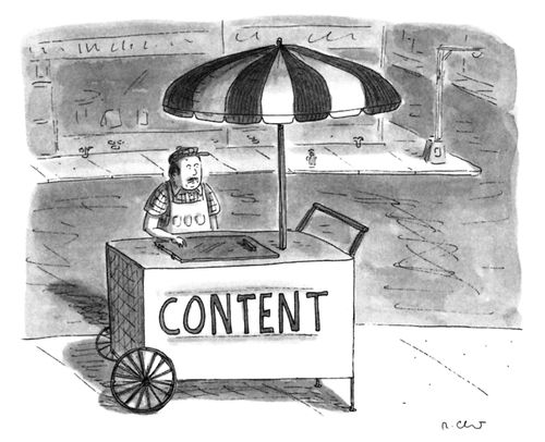Content Street Vendor