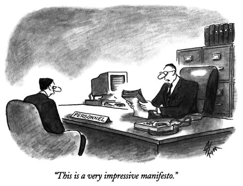 "This is a very impressive manifesto."