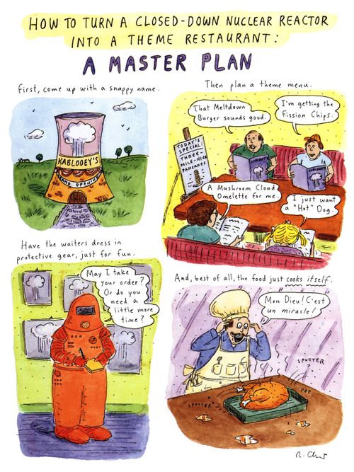 How To Turn A Closed-Down Nuclear Reactor Into A Theme Restaurant: A Master Plan.