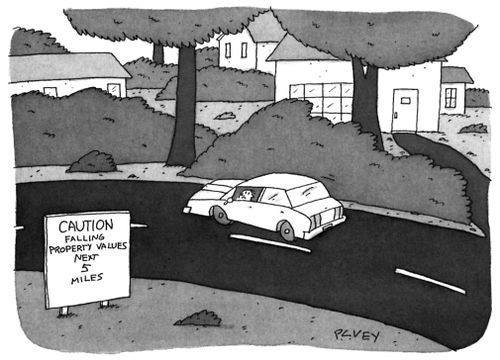 Caution- Falling Property Value Next 5 Miles
