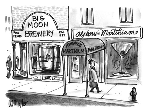 Big Moon Brewery and Alphonso's martinium