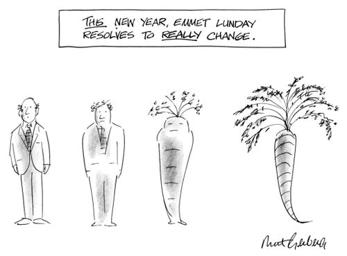 This New Year, Emmet Lunday resolves to really change."
