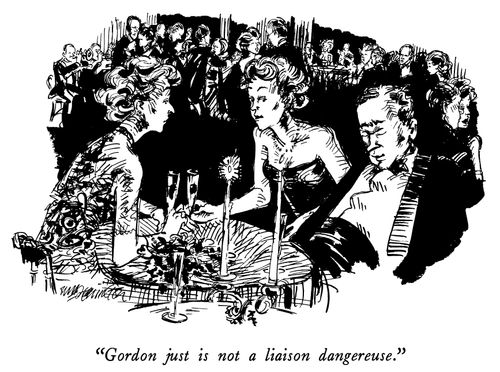 "Gordon just is not a liaison dangereuse."