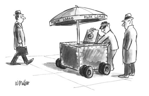 Kwick Loans Street Vendor