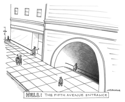 Hell: the fifth avenue entrance