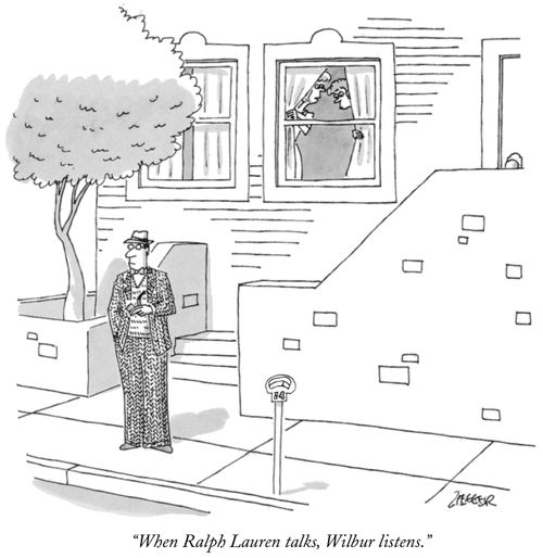 "When Ralph Lauren talks, Wilbur listens