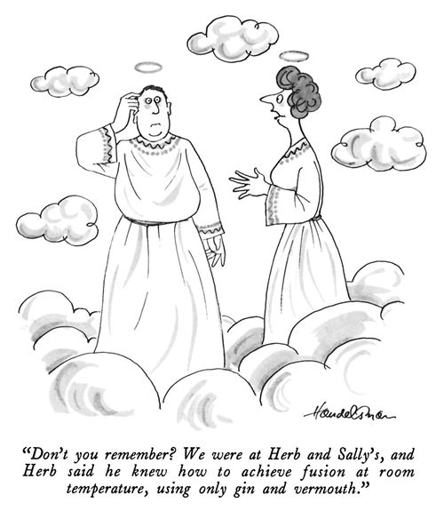 "Don't you remember? We were at Herb and Sally's."