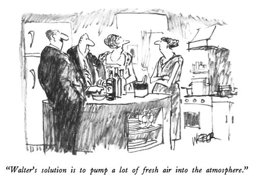 "Walter's solution is to pump a lot of fresh air into the atmosphere."