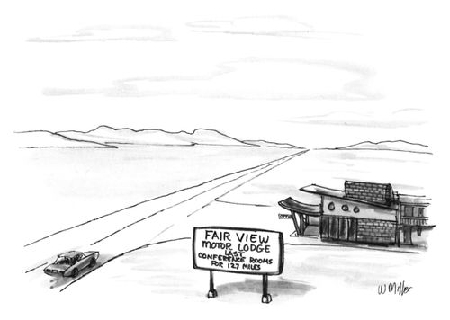 Fair view motor lodge: last conference rooms for 127 miles.