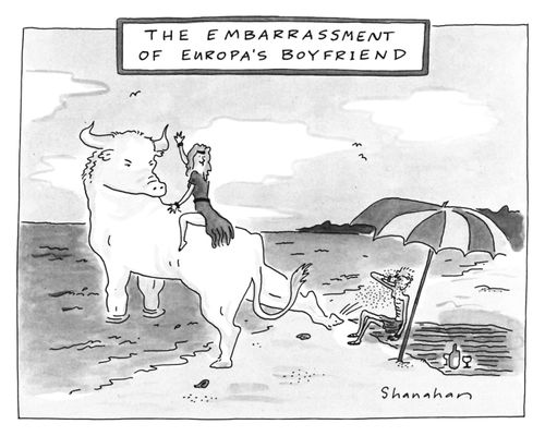 The embarrassment of Europa's boyfriend