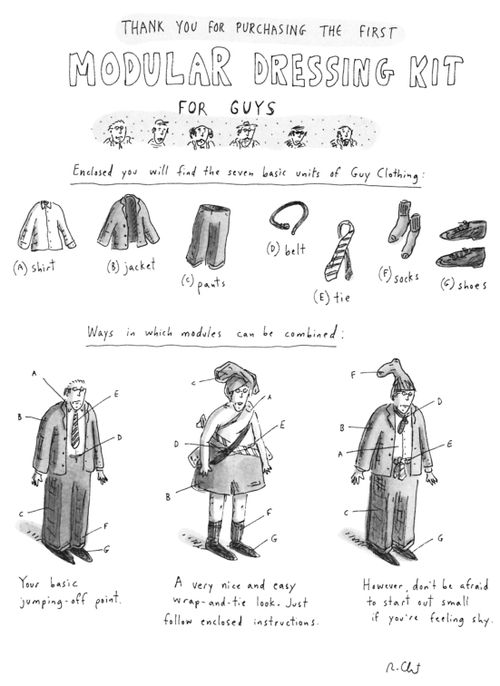 Thank you for purchasing the first modular dressing kid for guys