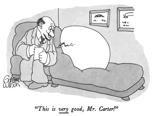 "This is very good, Mr. Carter!"