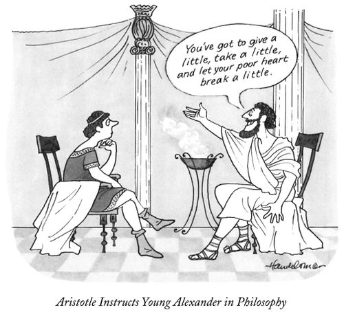 Aristotle Instructs Young Alexander in Philosophy