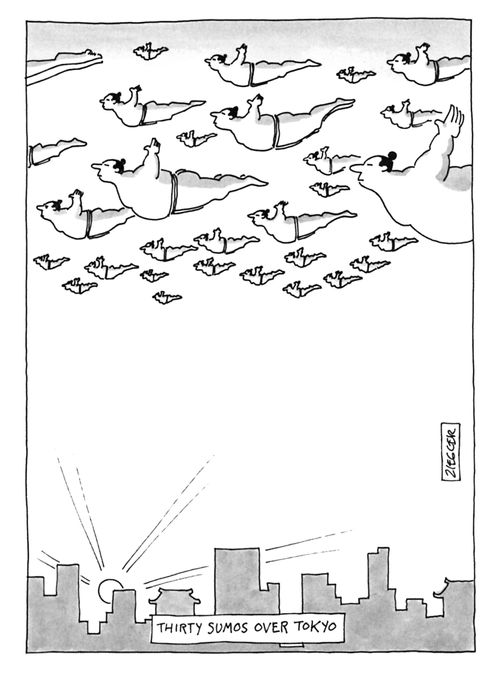 Thirty Sumos Over Tokyo