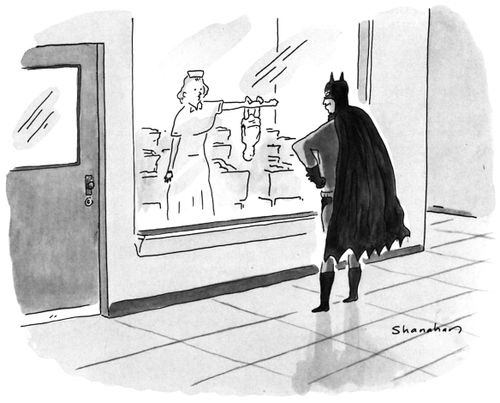 Batman at the Maternity Ward