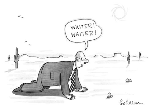 "Waiter! Waiter!"