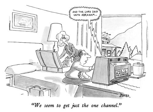 "We seem to get just the one channel."