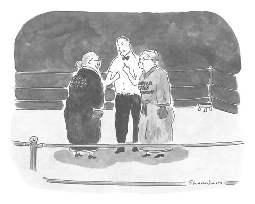 A boxing match between Apple Brown Betty and Apple Pan Dowdy