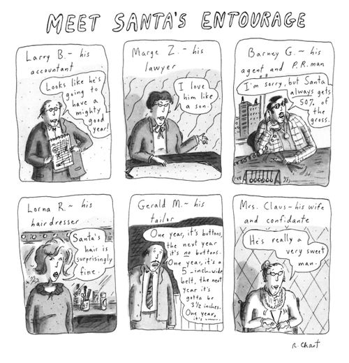 Meet Santa's entourage
