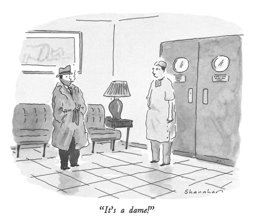 "It's a dame!"