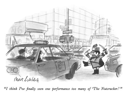 "I think I've finally seen one performance too many of 'The Nutcracker'"