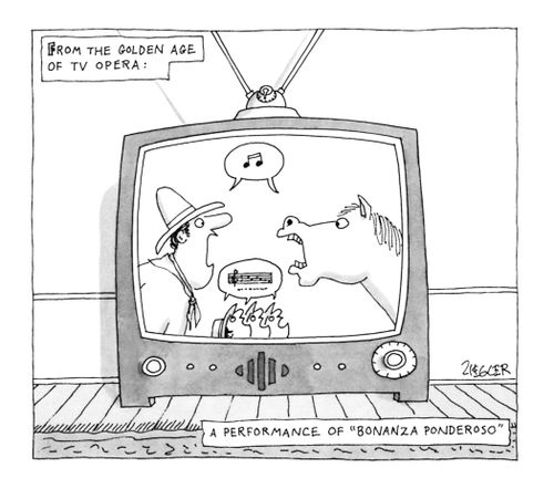 From The Golden Age Of TV Opera: A Performance Of "Bonanza Ponderoso"